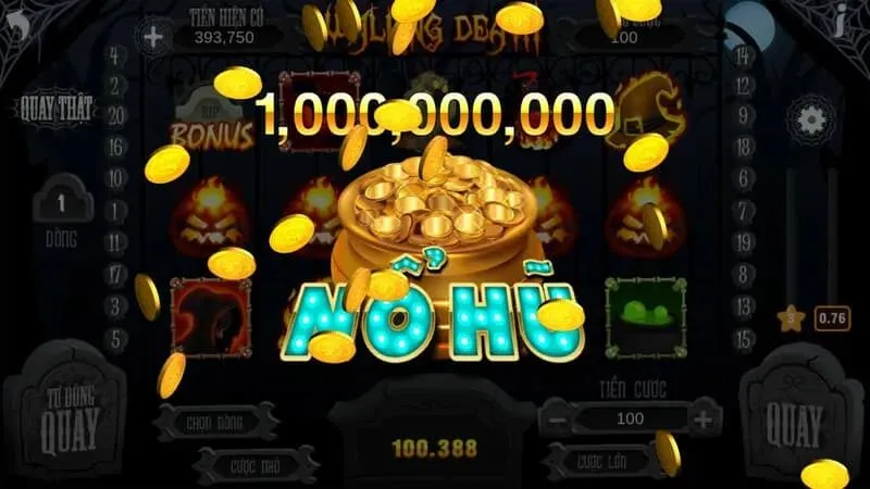 Các tựa game nổ hũ Sbobet uy tín hot